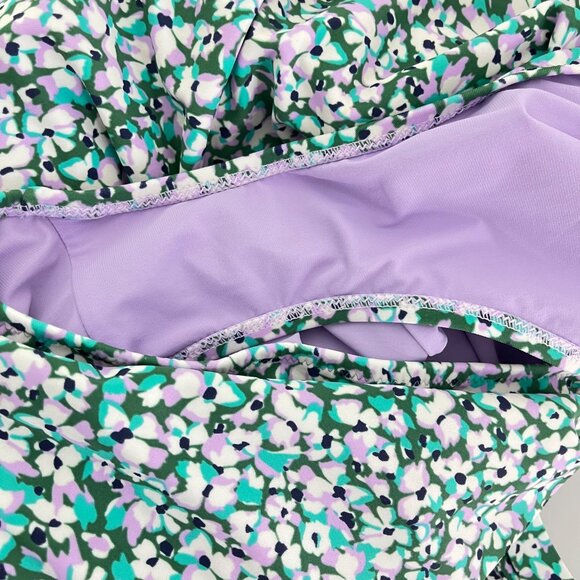 ATHLETA HERMOSA ONE PIECE SWIMSUIT IN CAMO FLORA GABLES Size L‎ - Picture 6 of 6